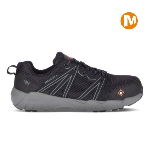 Merrell Fullbench Superlite Alloy Toe SD+ Sicherheitsschuhe Damen Schwarz [DE-VKZCA]
